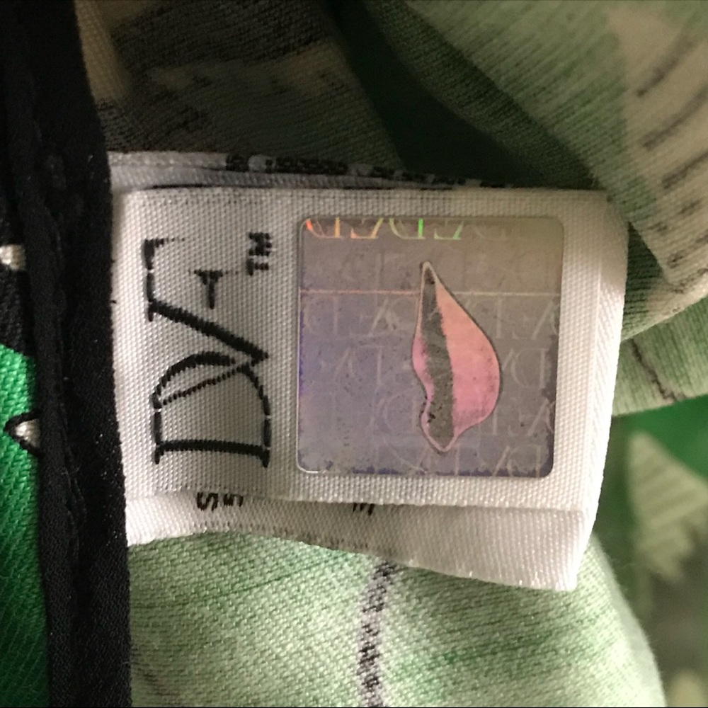 Diane Von Furstenberg “Claire” green floral skirt - Picture 4 of 8